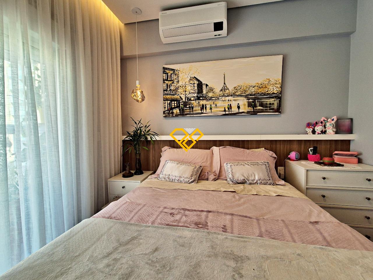 Apartamento à venda no Campo Grande: Dormitório 1