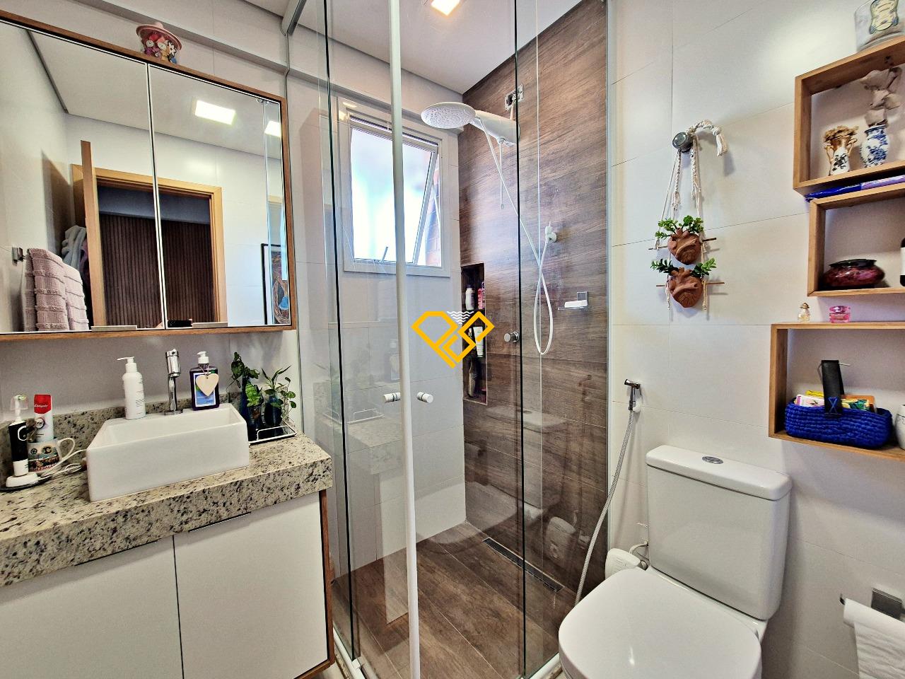 Apartamento à venda no Campo Grande: Wc social