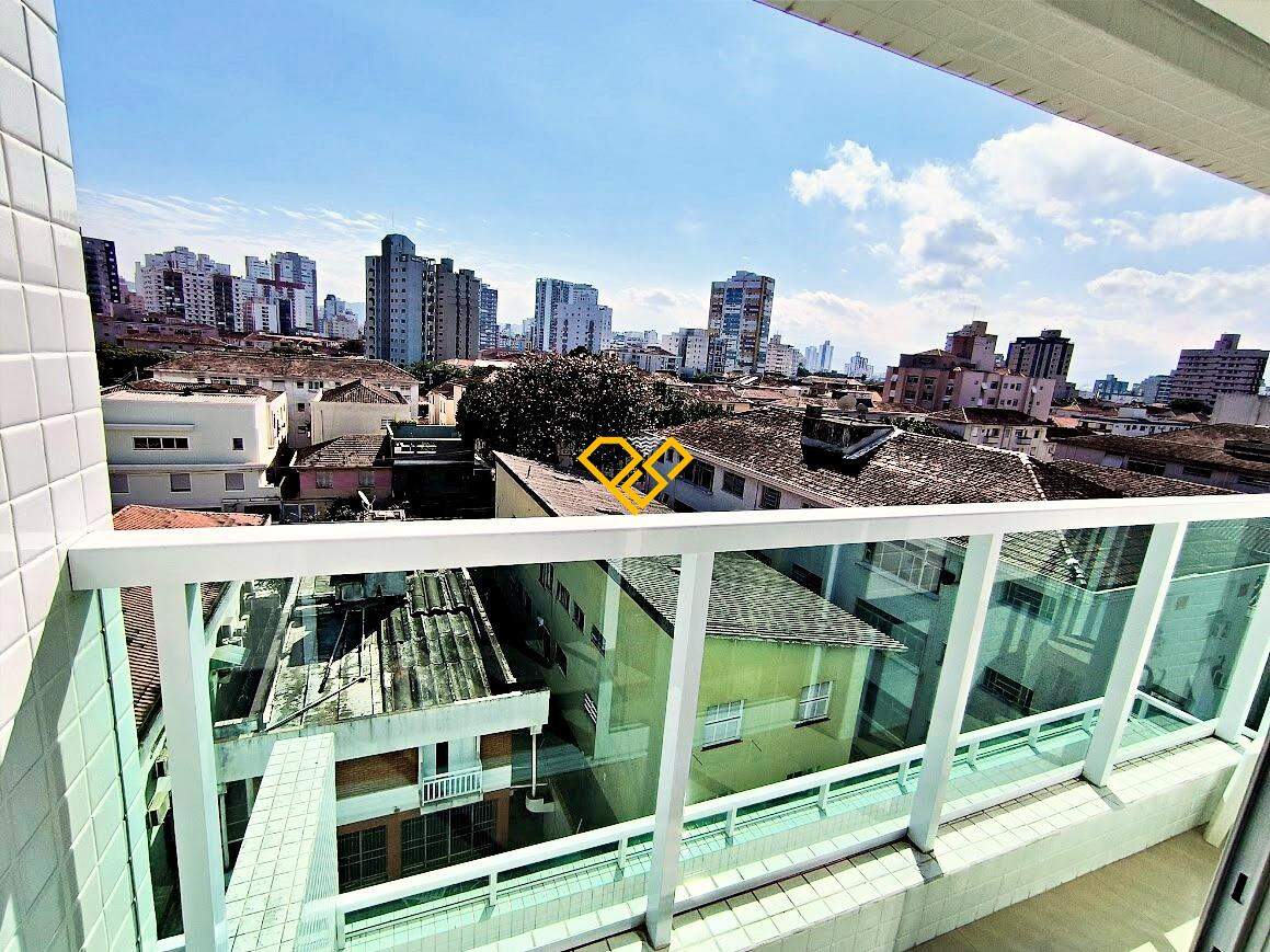 Apartamento à venda no Embaré: Varanda