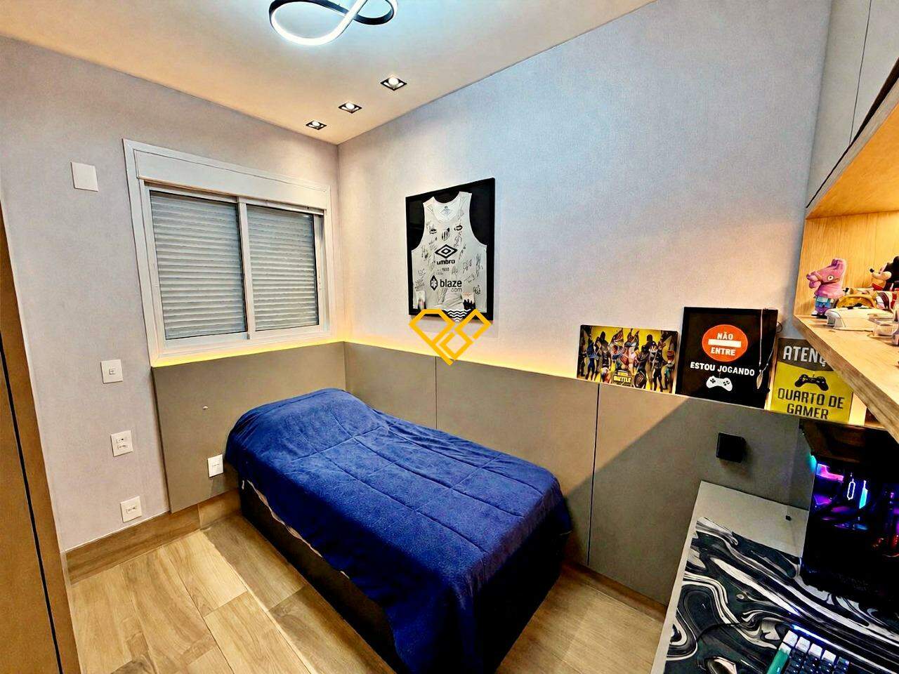 Apartamento à venda no Ponta da Praia: Dormitório 3 - suíte americana