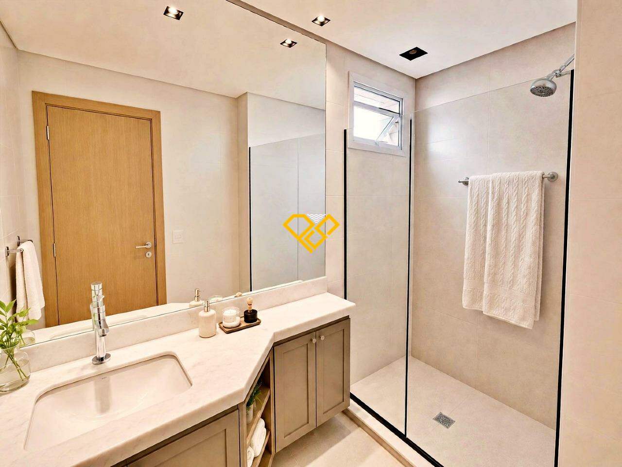 Apartamento à venda no Ponta da Praia: Wc suíte 1