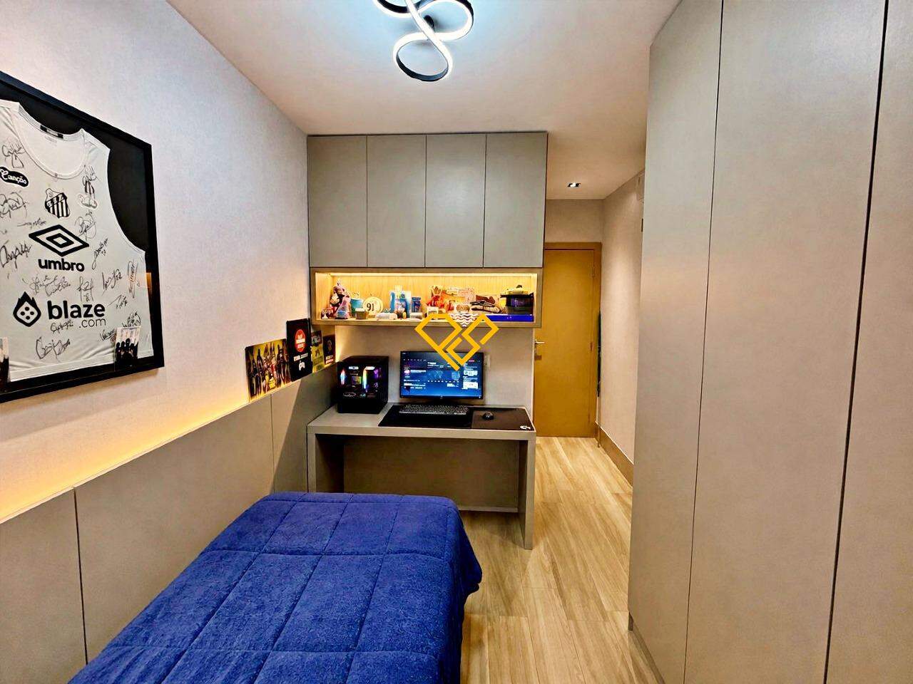 Apartamento à venda no Ponta da Praia: Dormitório 3 - suíte americana