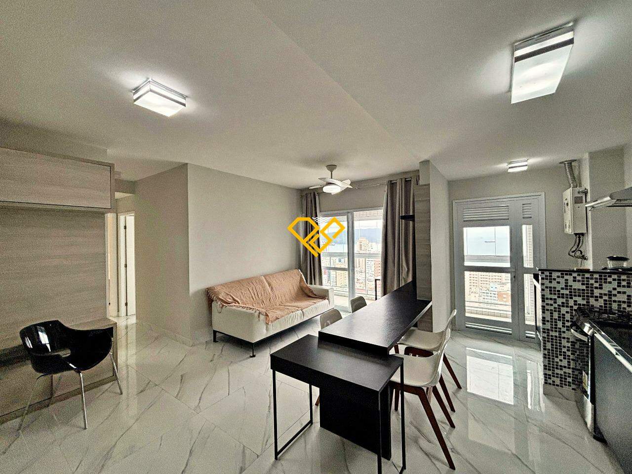 Apartamento para aluguel no Gonzaga: Sala