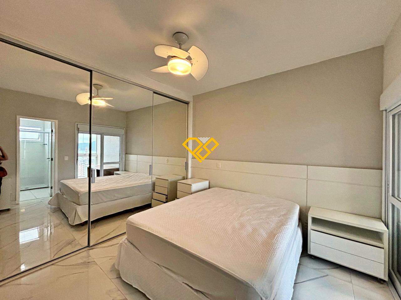 Apartamento para aluguel no Gonzaga: Dormitório 1 - suíte