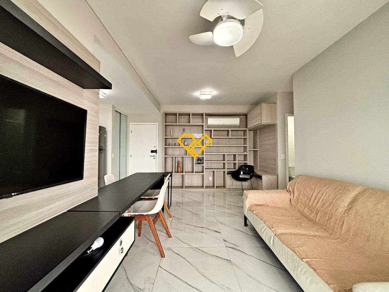 Apartamento para aluguel no Gonzaga: Sala