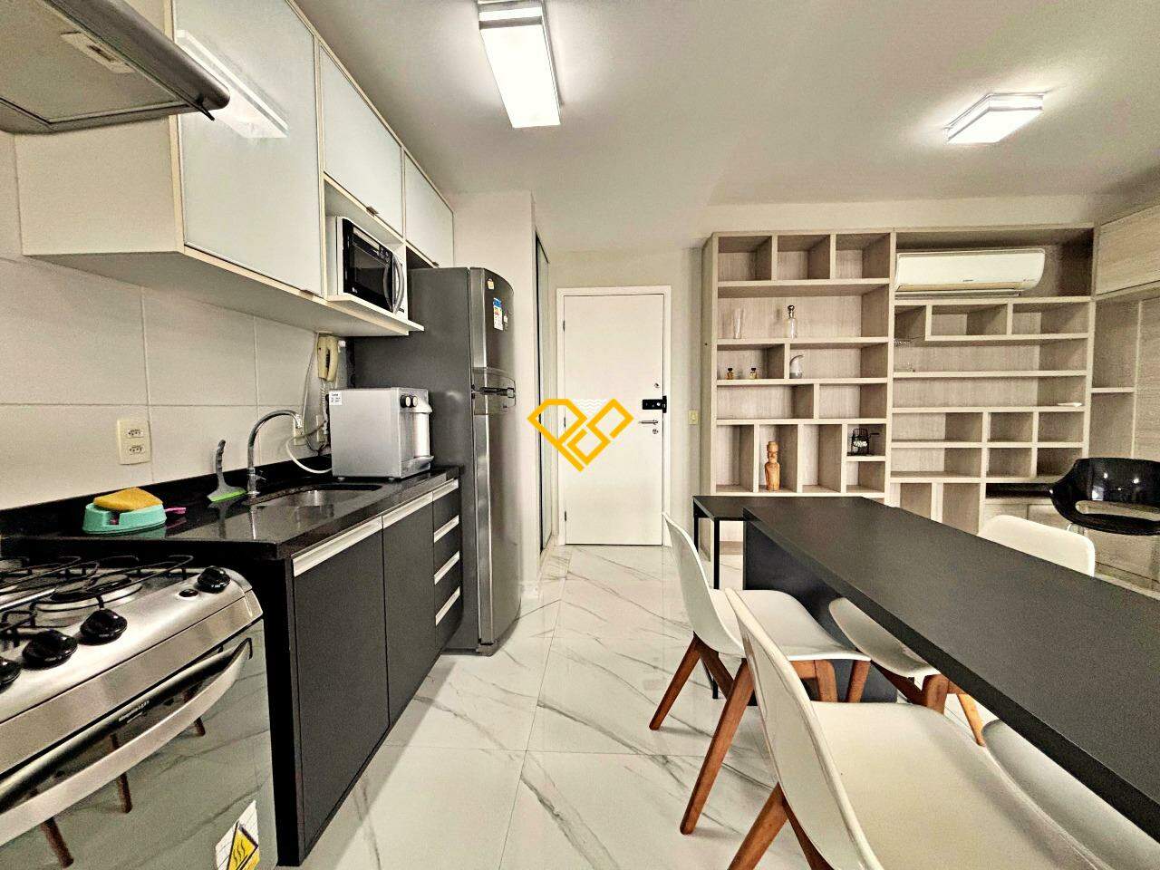 Apartamento para aluguel no Gonzaga: Cozinha