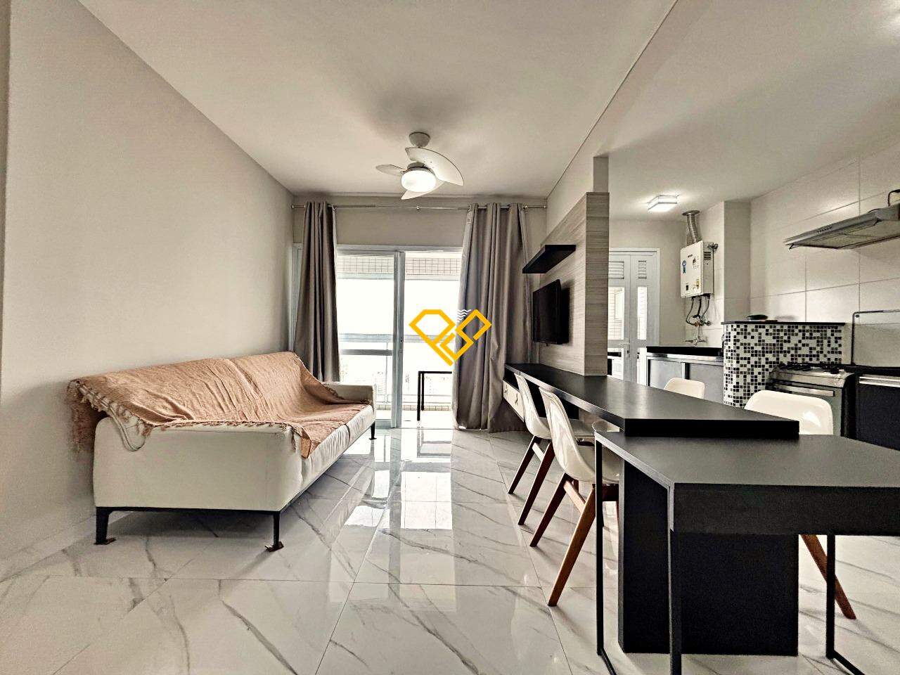 Apartamento para aluguel no Gonzaga: Sala