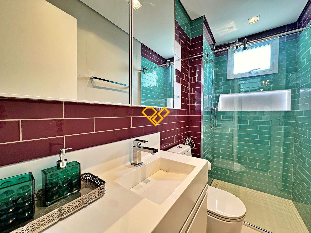 Apartamento à venda no Ponta da Praia: Wc suíte 2