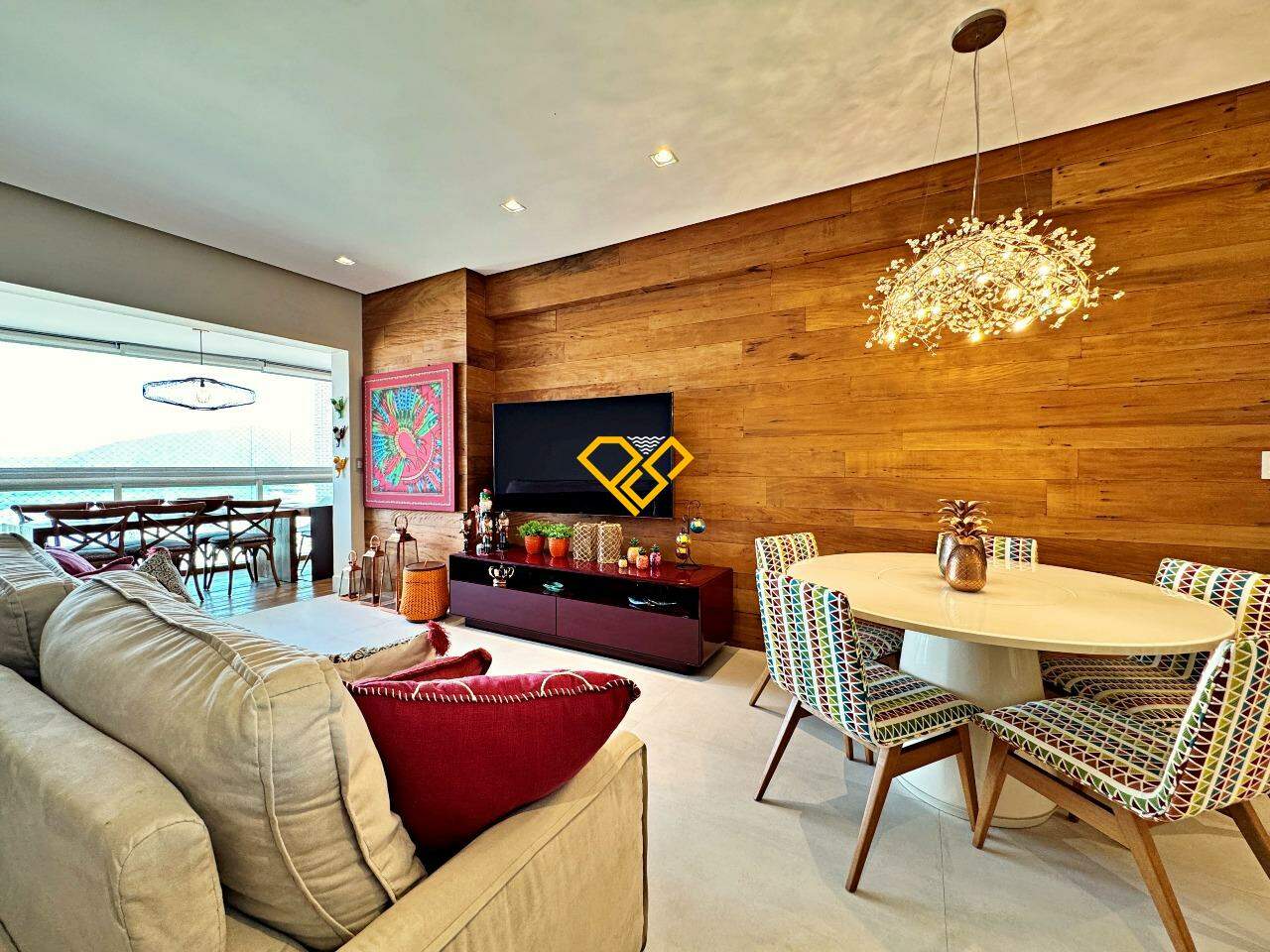 Apartamento à venda no Ponta da Praia: Sala