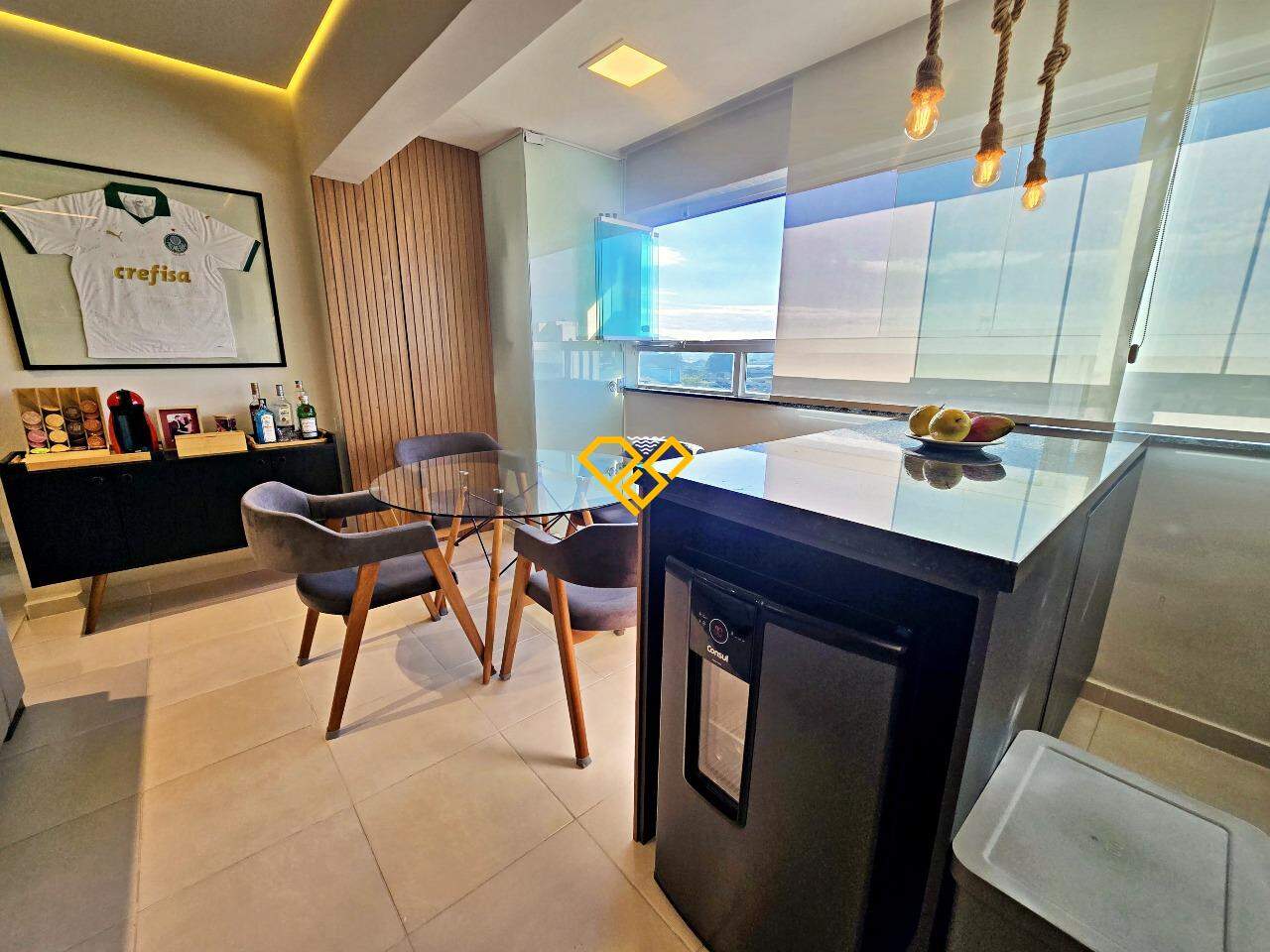 Apartamento à venda no Macuco: Varanda