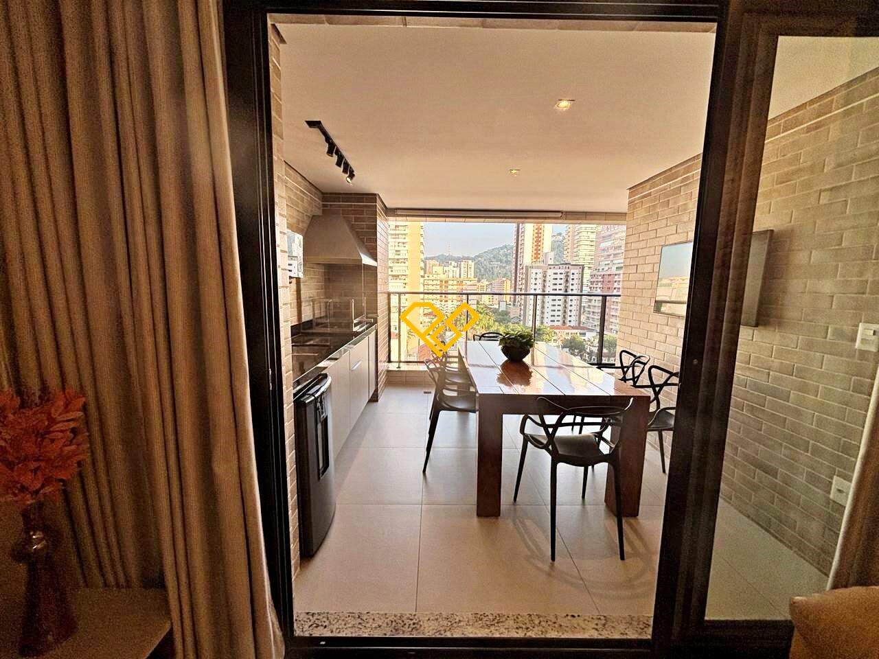 Apartamento à venda no Pompéia: Varanda com churrasqueira