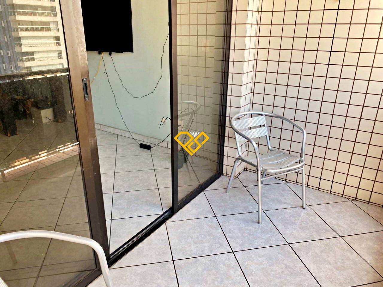 Apartamento à venda no Aparecida: Varanda