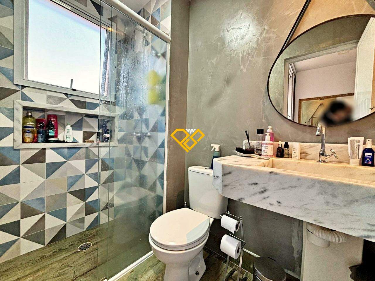 Apartamento à venda no Vila Mathias: Wc social