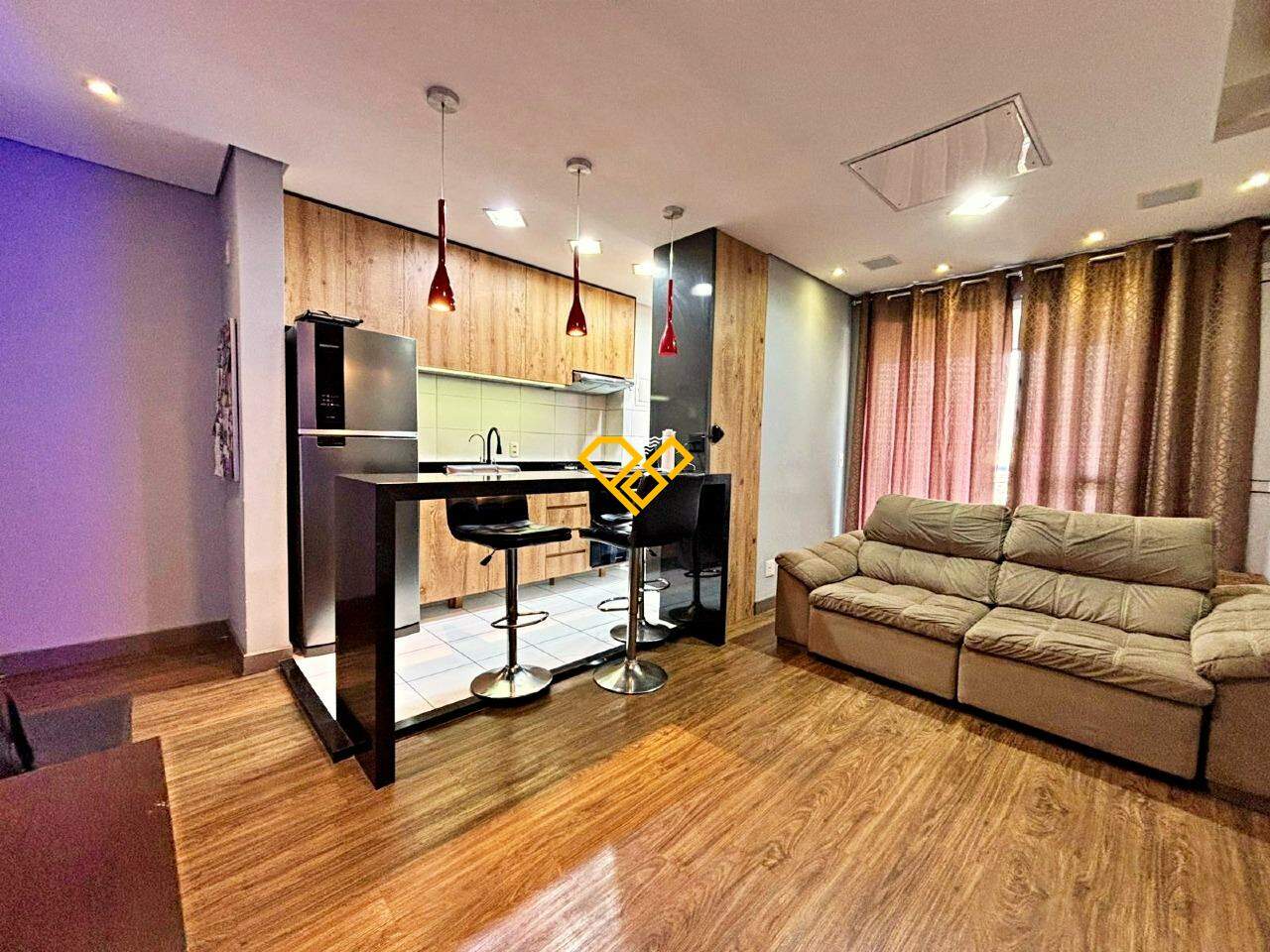 Apartamento à venda no Vila Mathias: Sala