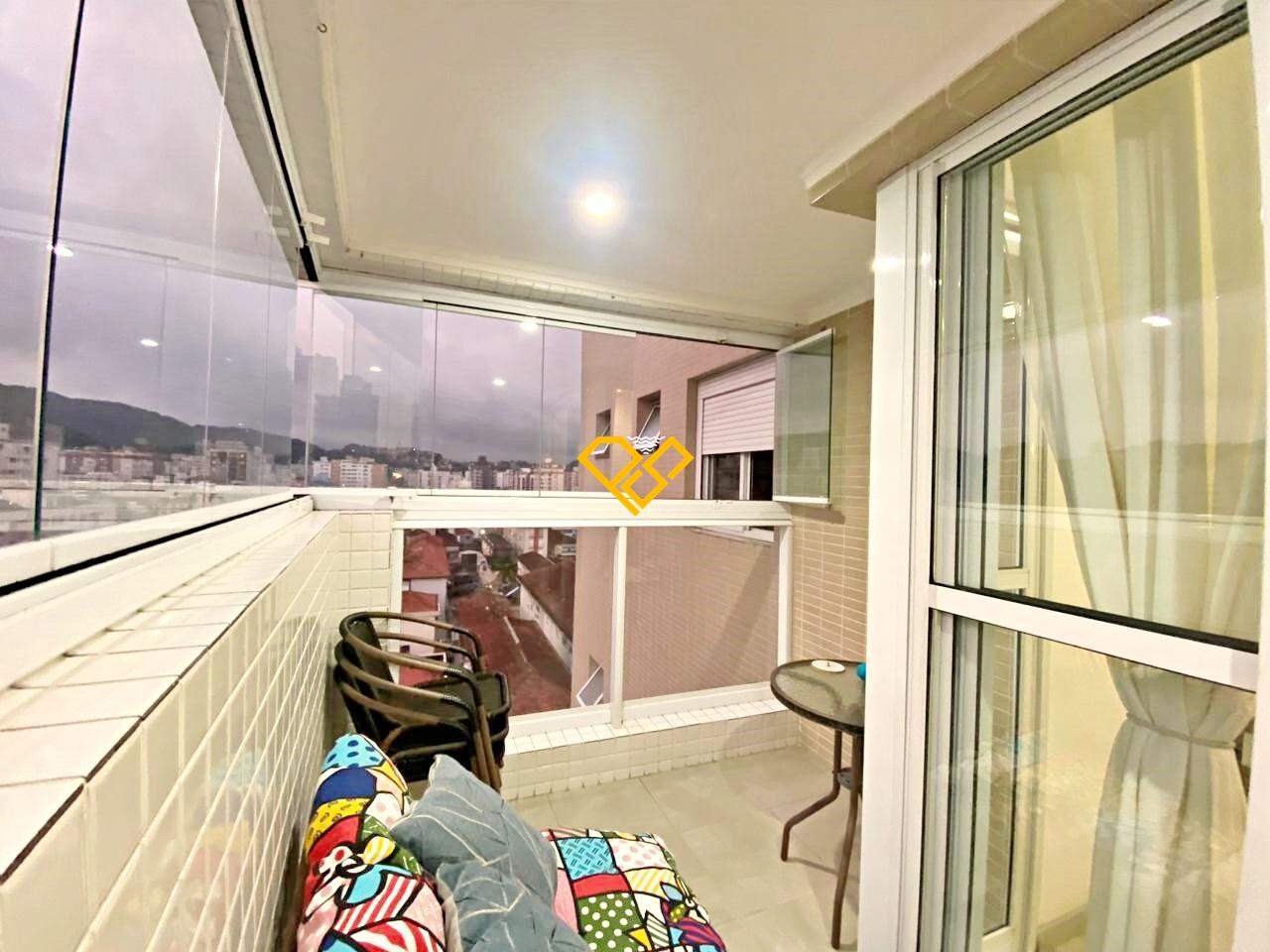 Apartamento à venda no Campo Grande: Varanda