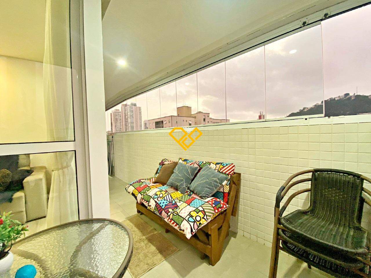 Apartamento à venda no Campo Grande: Varanda