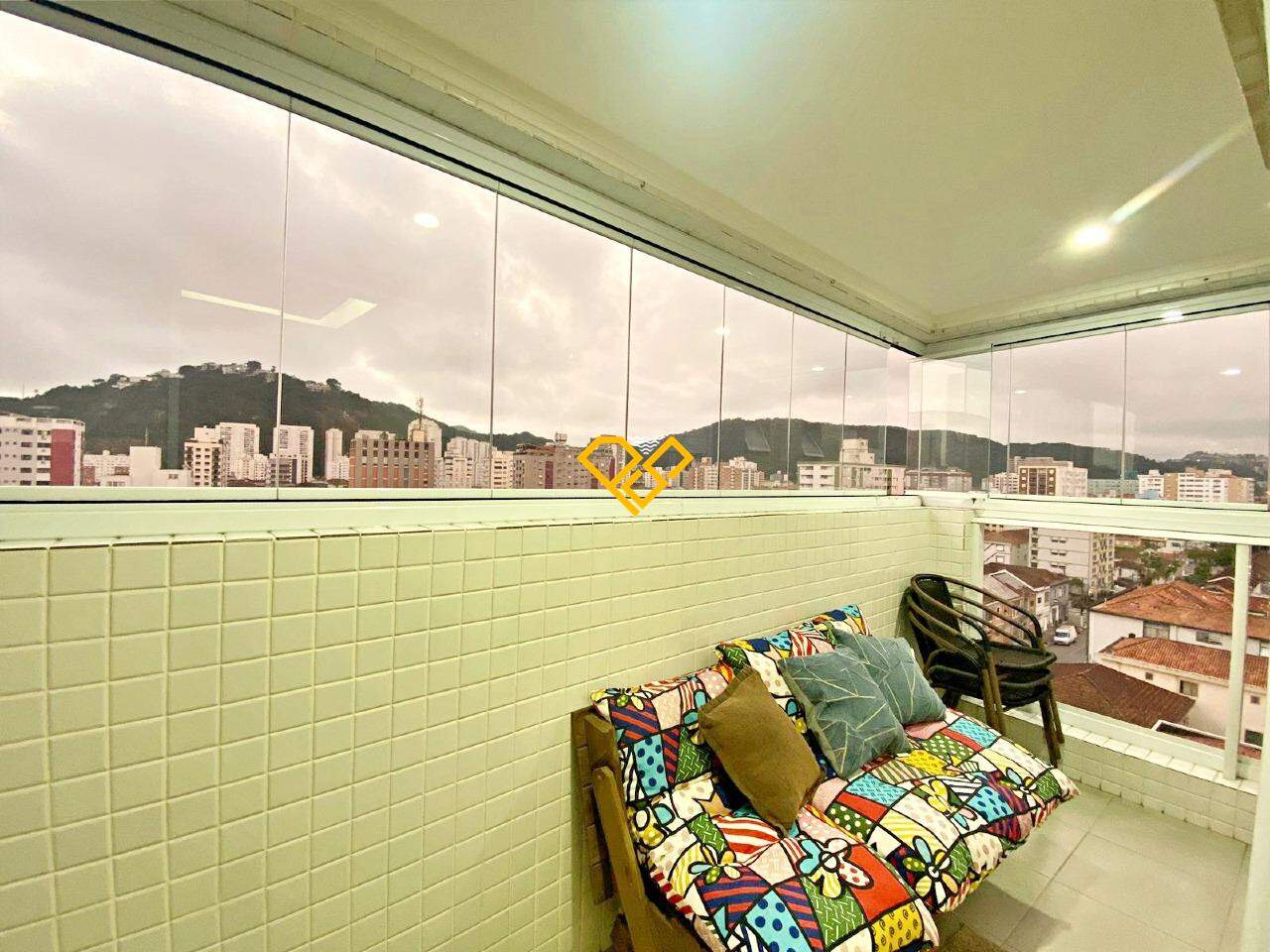 Apartamento à venda no Campo Grande: Varanda