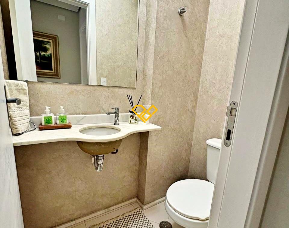 Apartamento à venda no Gonzaga: Lavabo