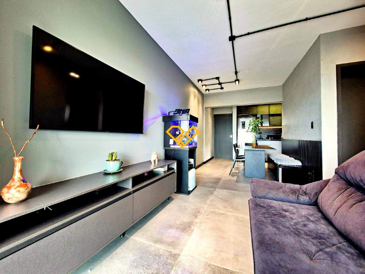 Apartamento à venda no Vila Mathias: Sala
