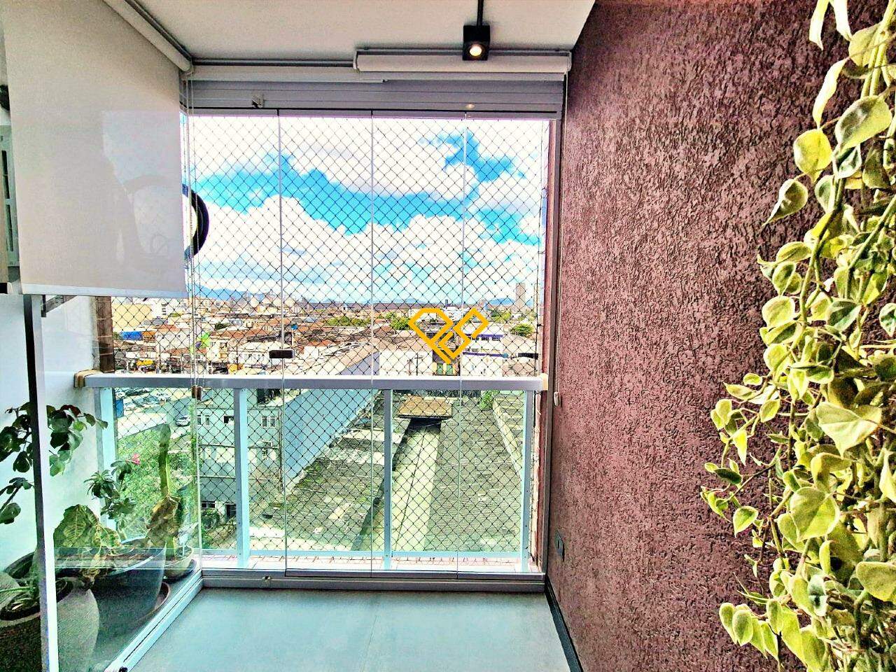 Apartamento à venda no Vila Mathias: Varanda