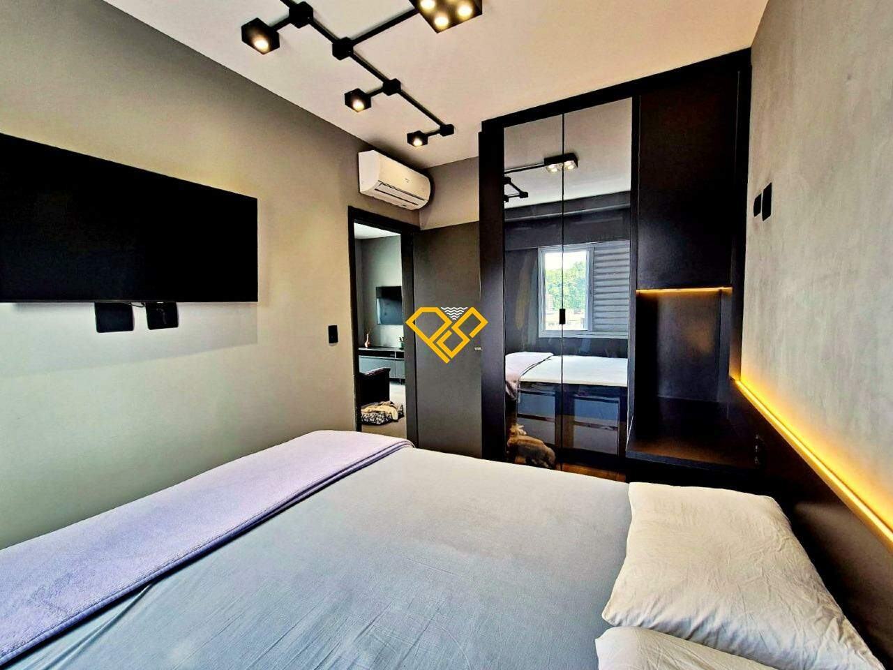Apartamento à venda no Vila Mathias: Dormitório 1
