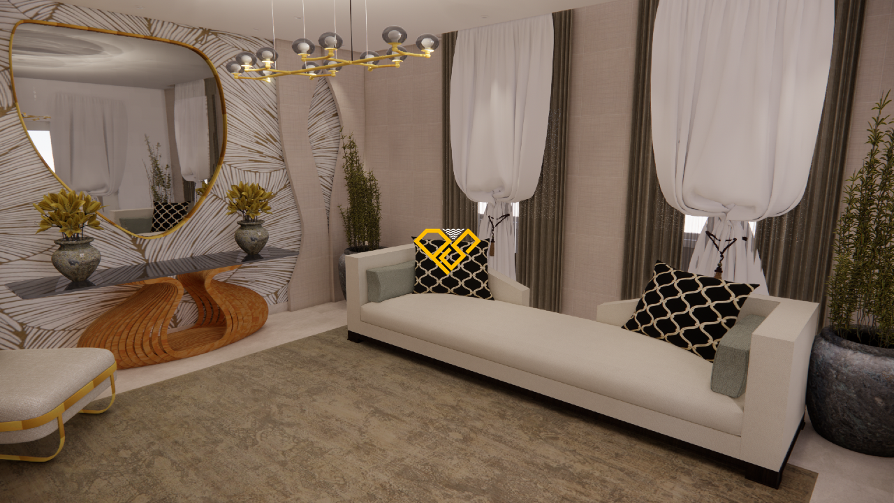 Apartamento à venda no Ponta da Praia: Hall interno