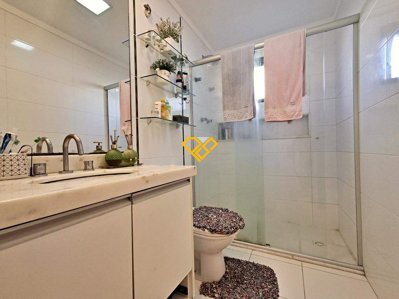 Apartamento à venda no Gonzaga: Wc suíte 1
