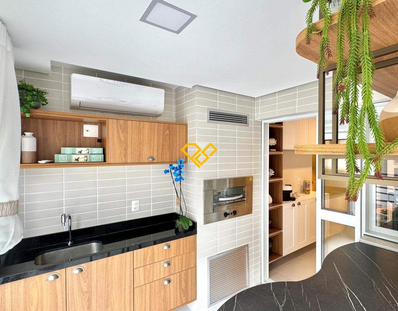 Apartamento para aluguel no Gonzaga: Varanda