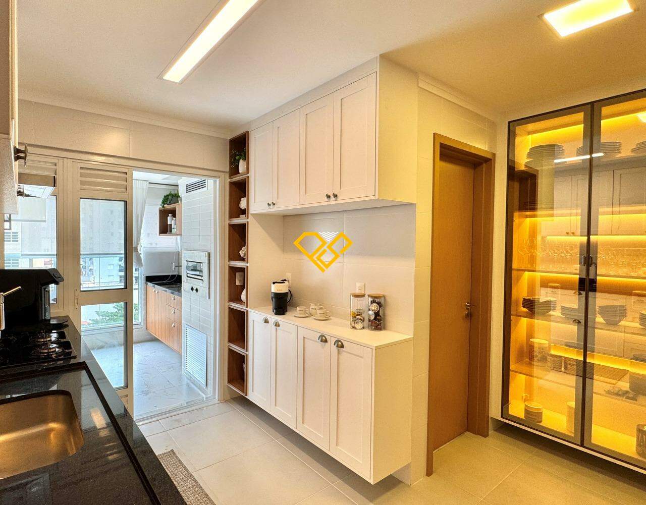 Apartamento para aluguel no Gonzaga: Cozinha