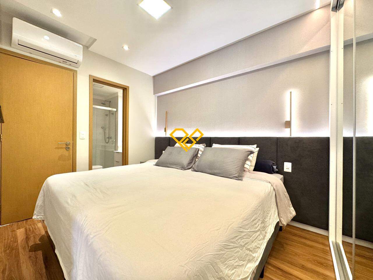 Apartamento para aluguel no Gonzaga: Dormitório 1 - suíte