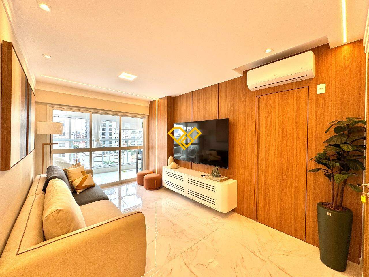 Apartamento para aluguel no Gonzaga: Sala