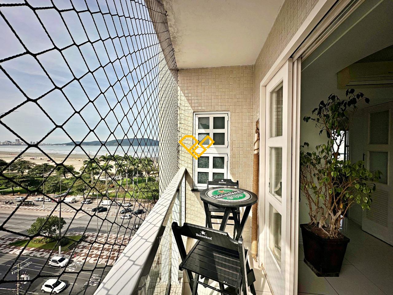 Apartamento à venda no José Menino: Varanda