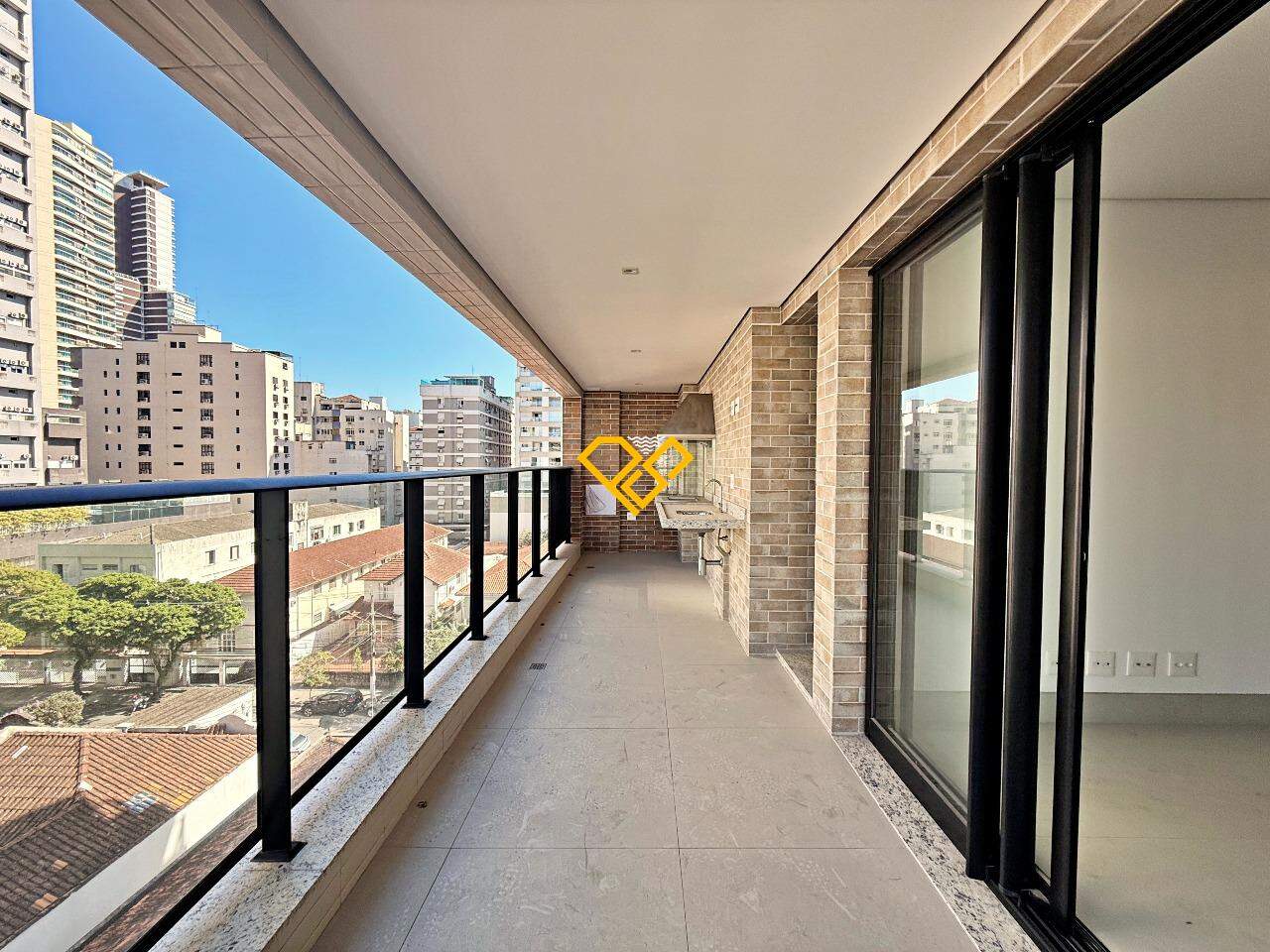 Apartamento à venda no Pompéia: Varanda com churrasqueira