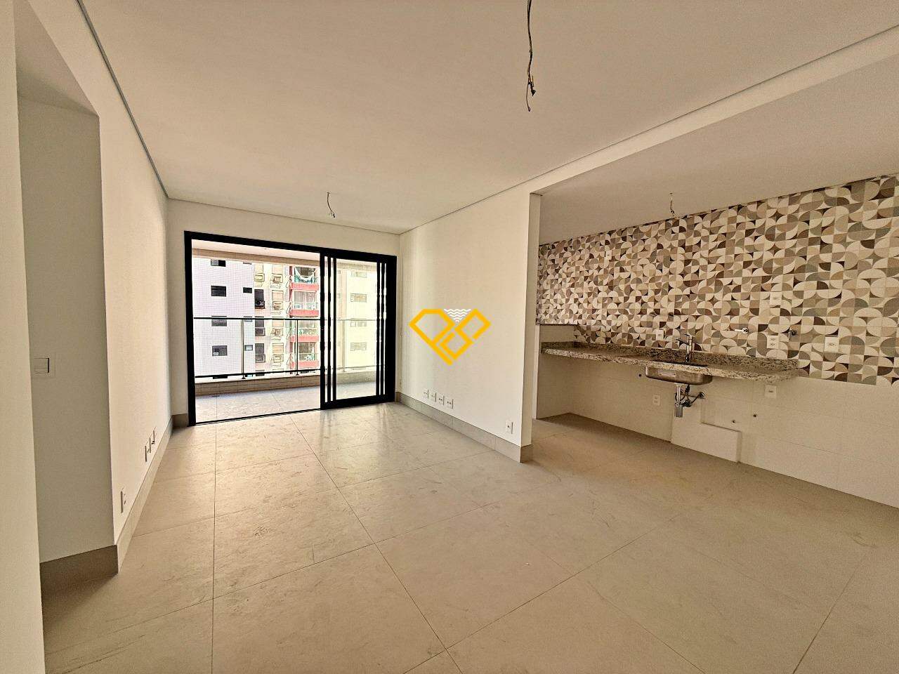 Apartamento à venda no Pompéia: Sala e cozinha