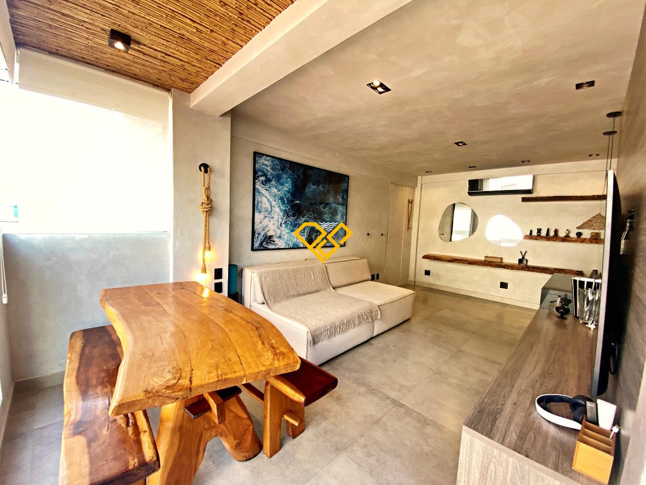 Apartamento para aluguel no Ponta da Praia: Sala