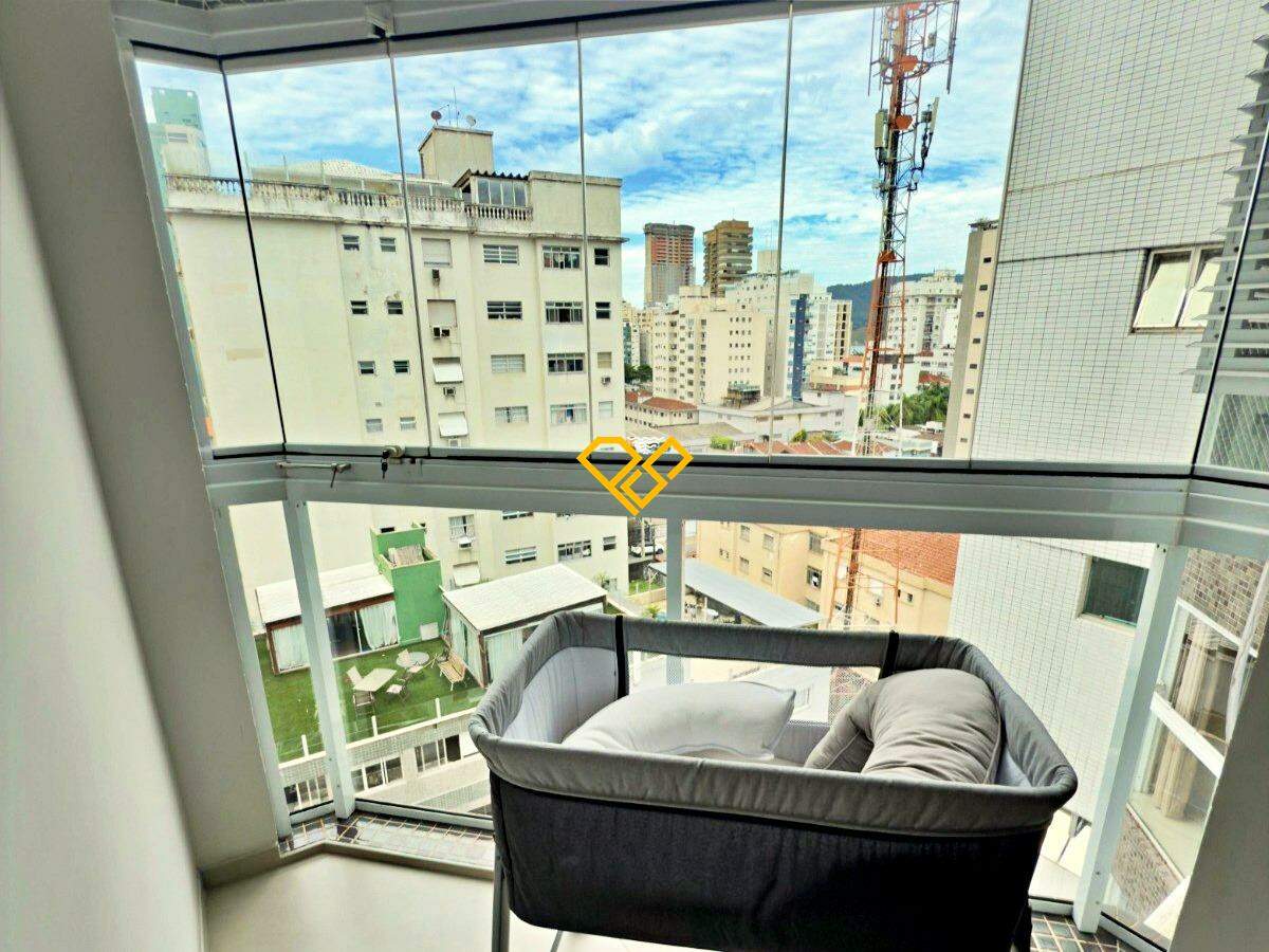 Apartamento à venda no Aparecida: Varanda