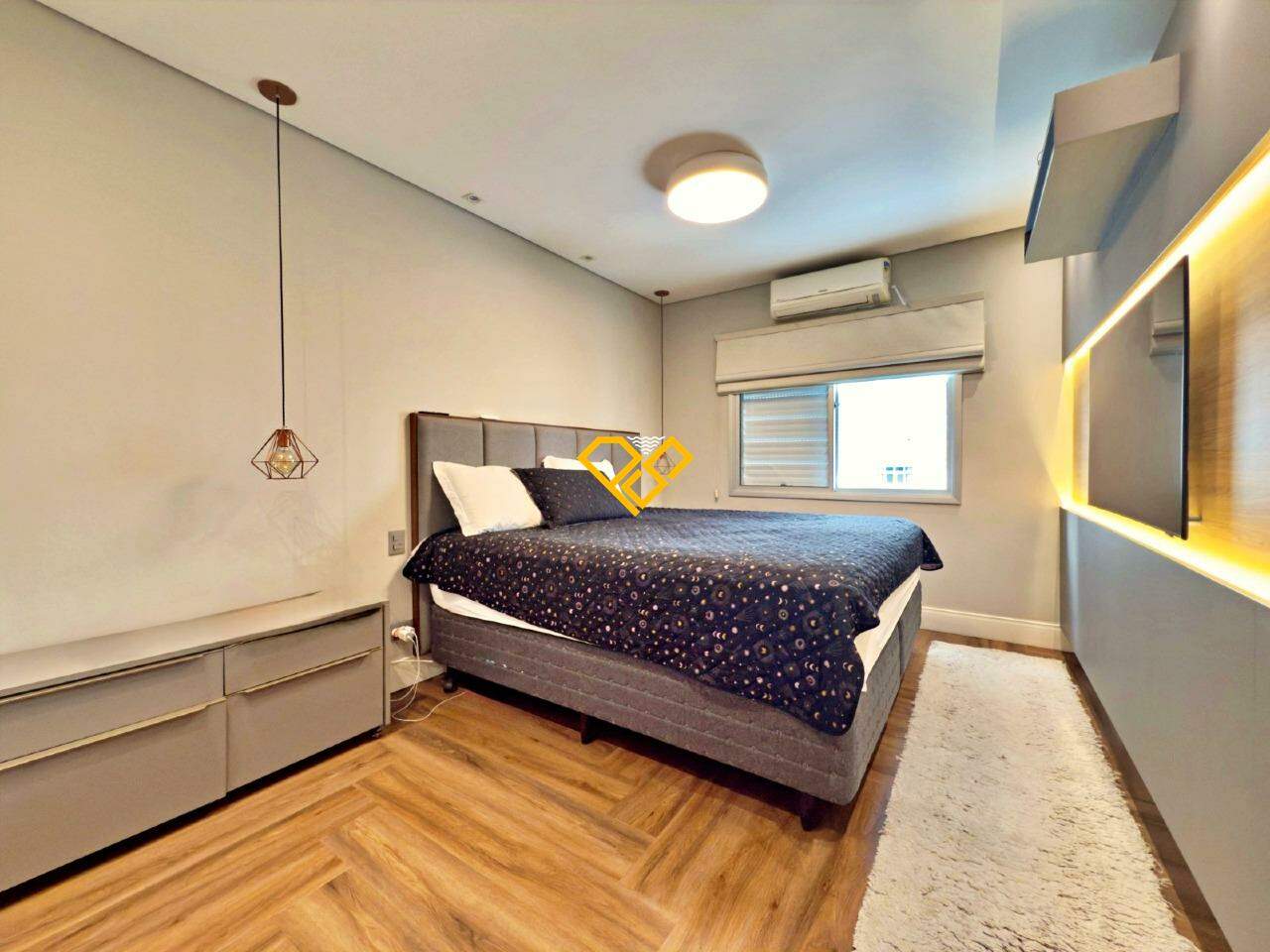 Apartamento à venda no Aparecida: Dormitório 1 = suíte