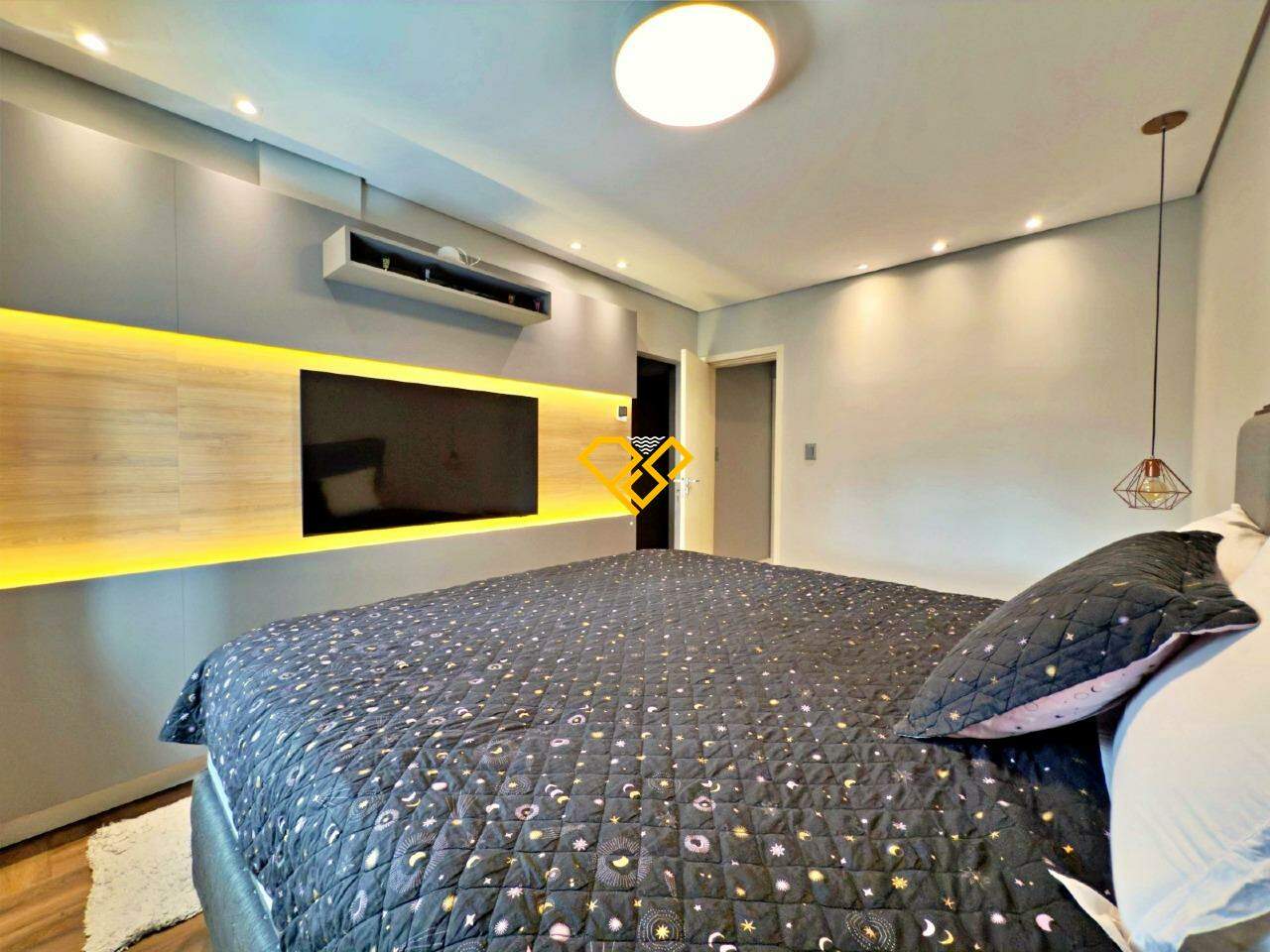 Apartamento à venda no Aparecida: Dormitório 1 = suíte