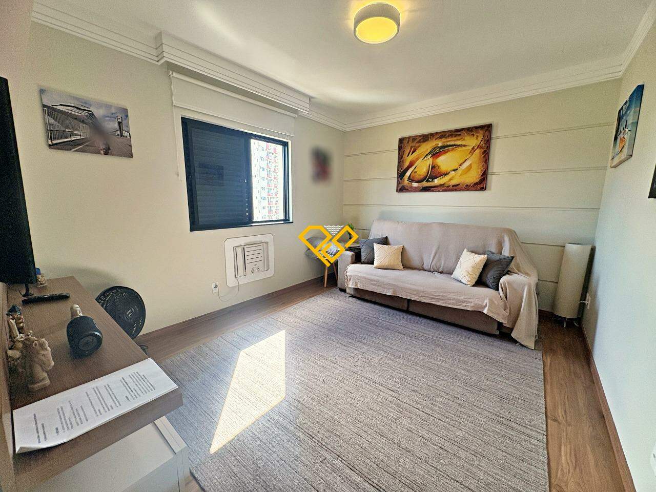Apartamento à venda no Ponta da Praia: Dormitório 2 - transformado em sala de tv