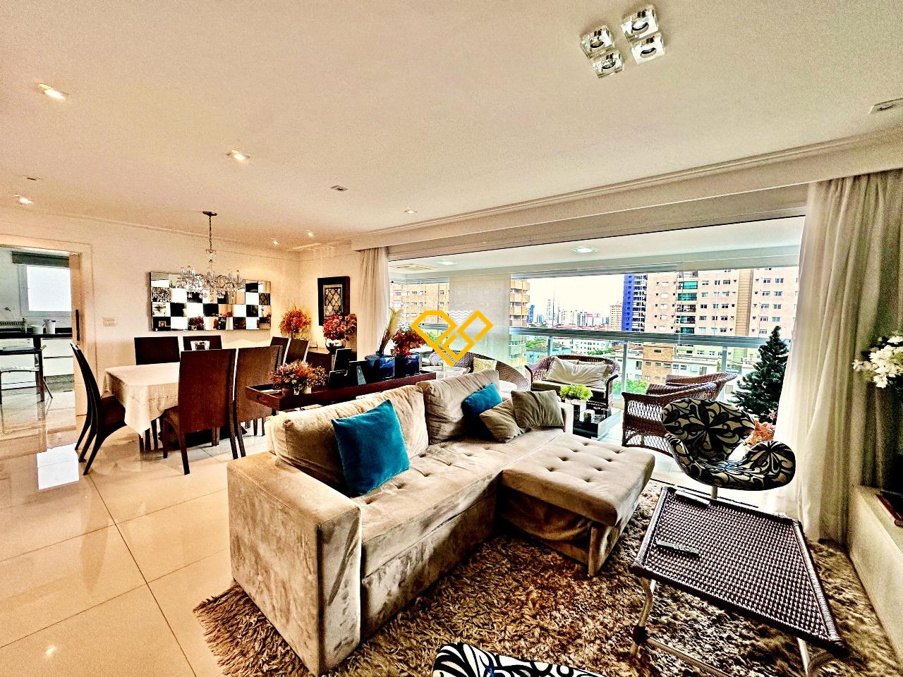 Apartamento para aluguel no Embaré: Sala