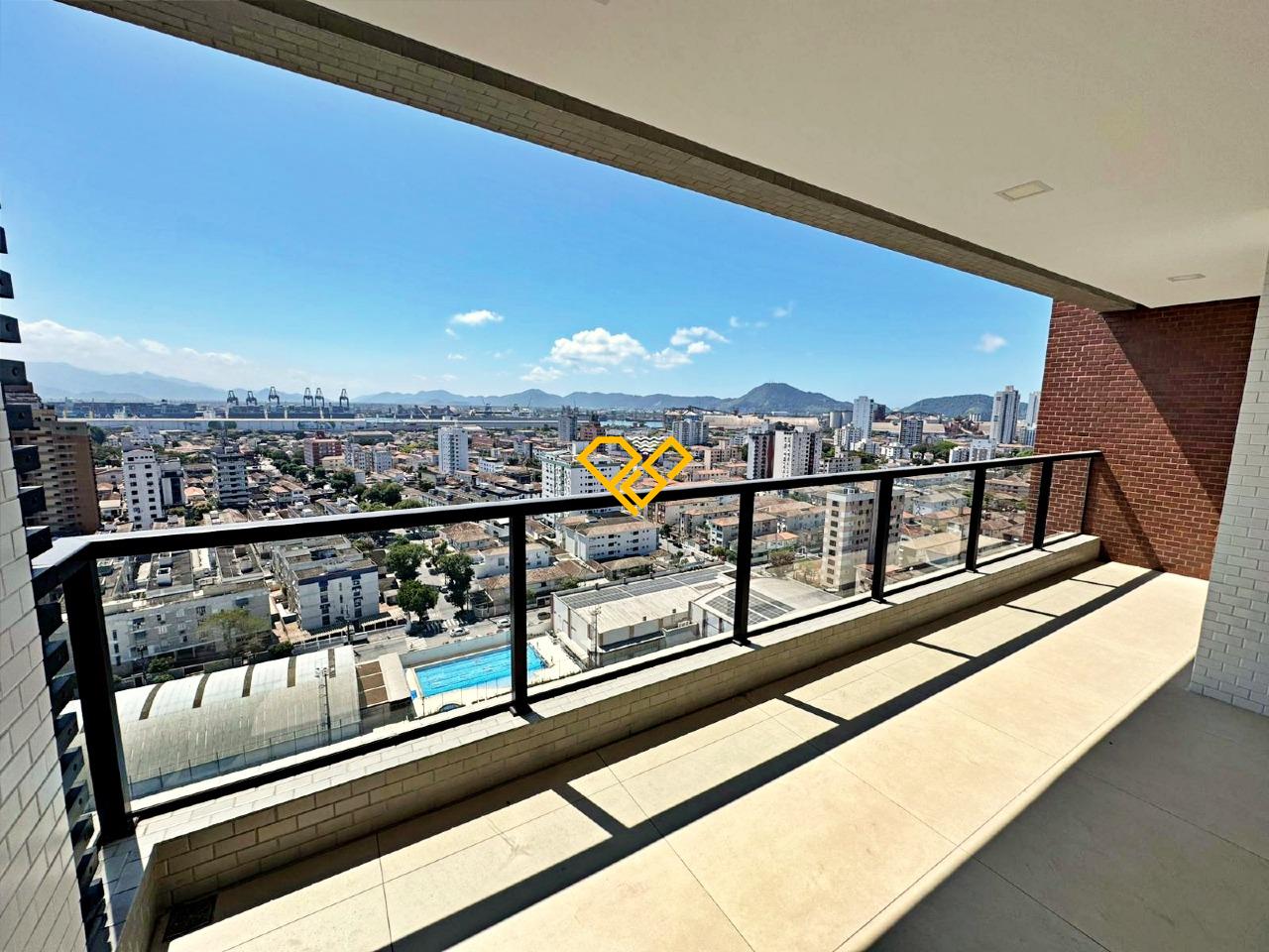 Apartamento à venda no Aparecida: Varanda
