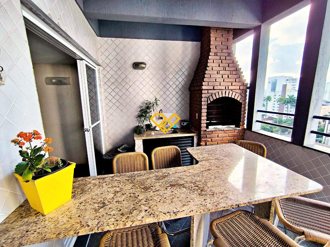 Cobertura à venda no Boqueirão: Área gourmet com churrasqueira