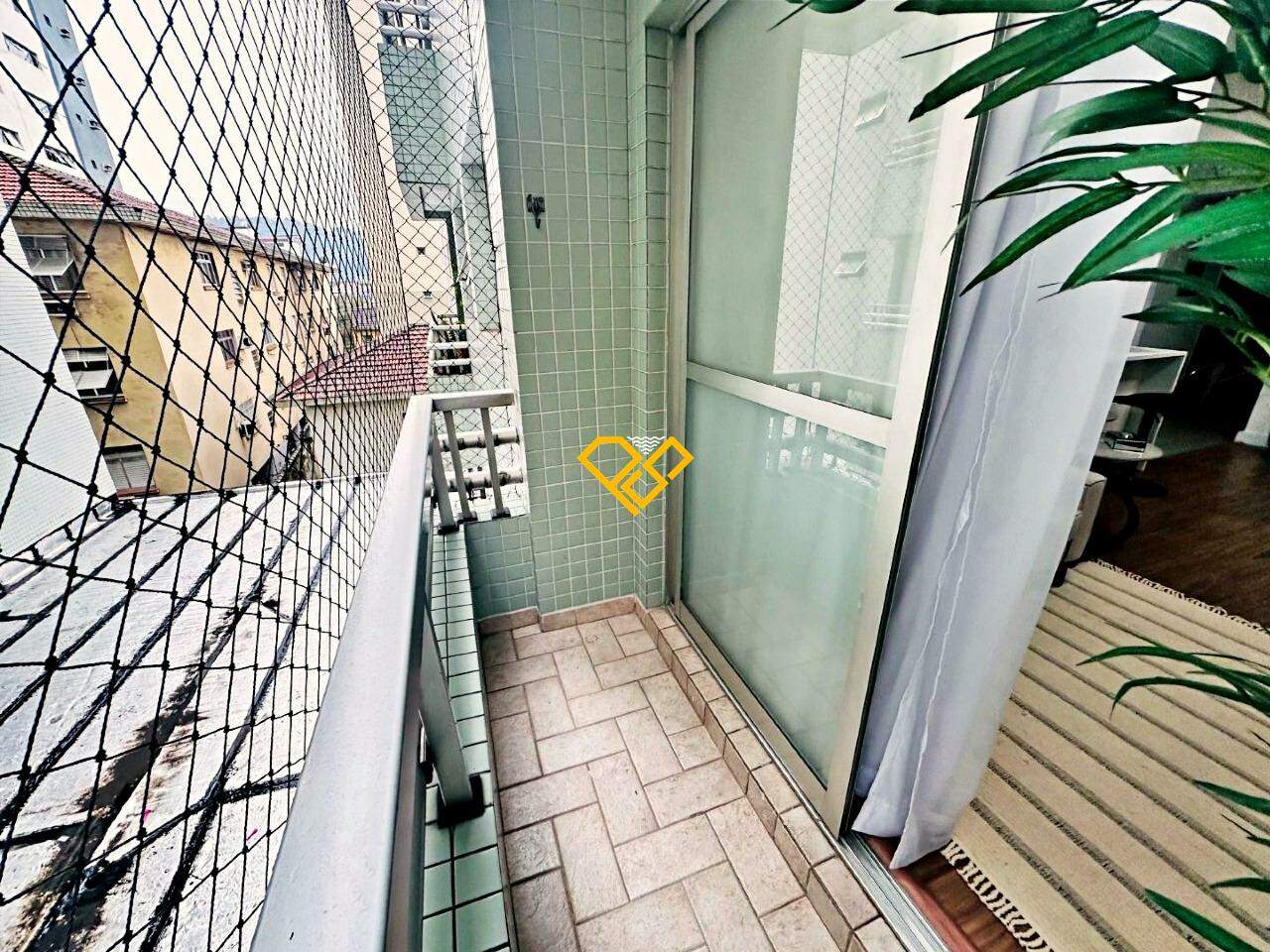 Apartamento à venda no Vila Mathias: Varanda