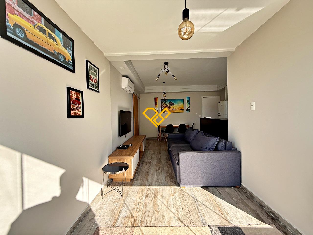 Apartamento para aluguel no Ponta da Praia: Sala