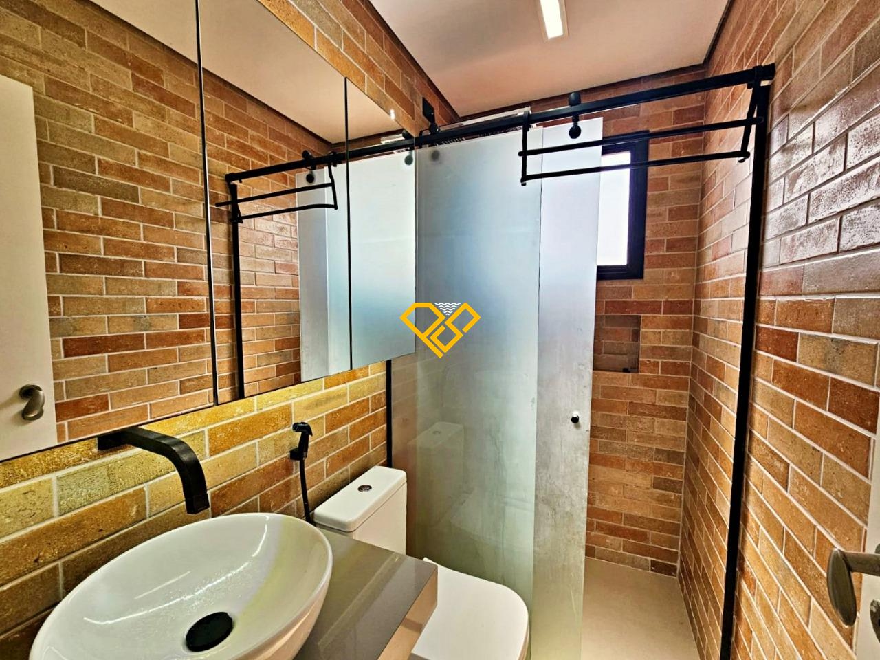 Apartamento para aluguel no Embaré: Wc social