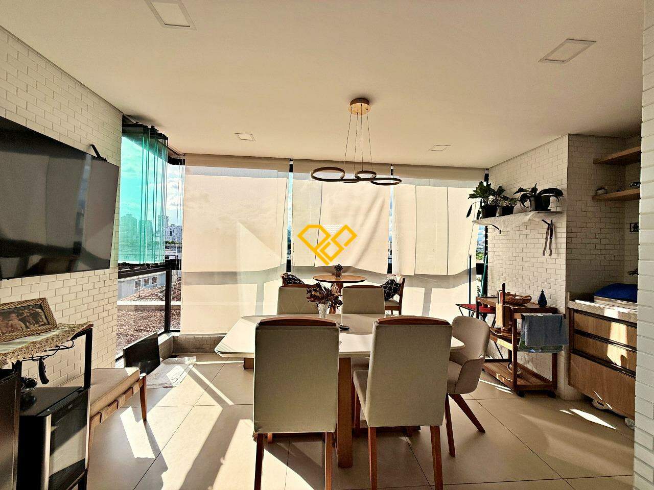 Apartamento à venda no Aparecida: Varanda