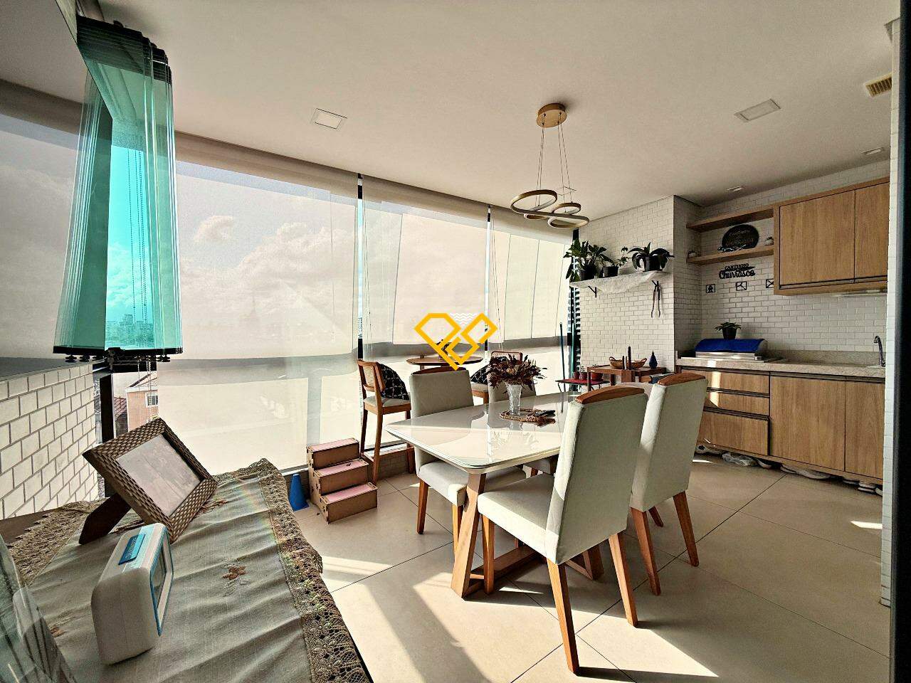 Apartamento à venda no Aparecida: Varanda