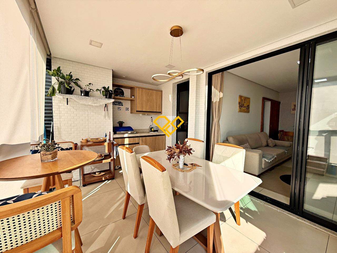 Apartamento à venda no Aparecida: Varanda