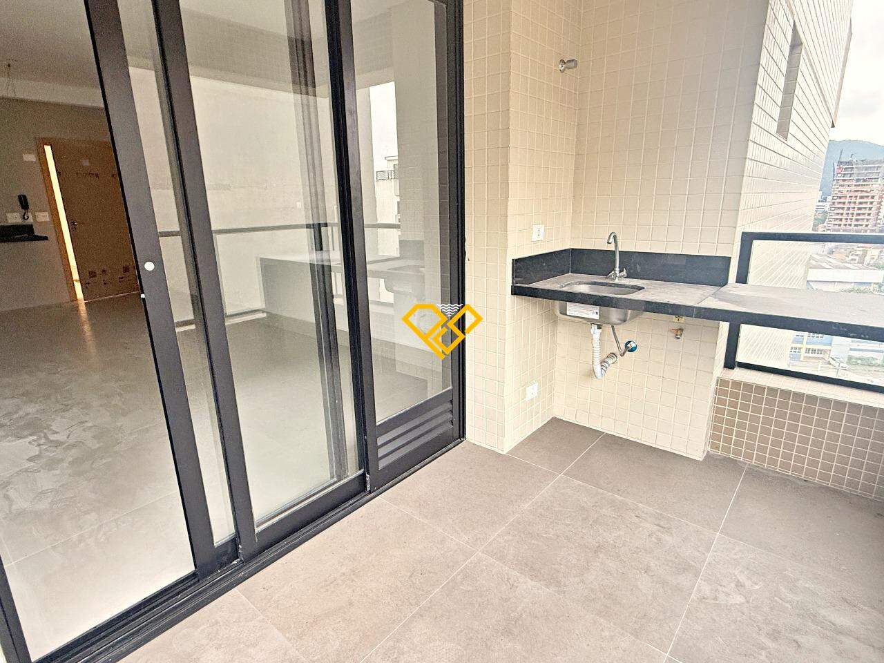 Apartamento à venda no José Menino: Varanda