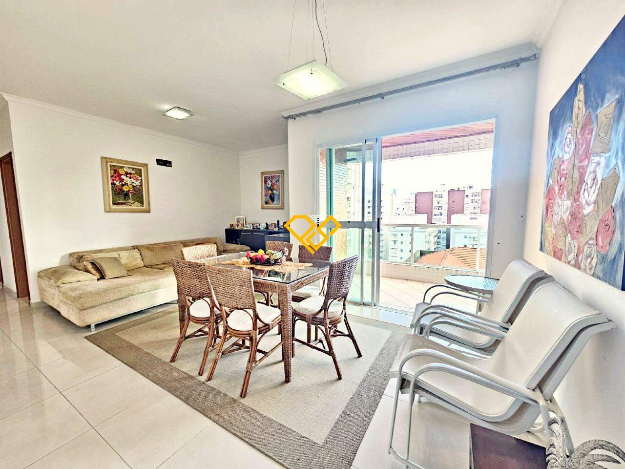 Apartamento à venda no Embaré: Sala